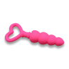 Dildo Heart Anal Plug Pink Srdíčko